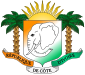 Elfenbeinküste - Wappen
